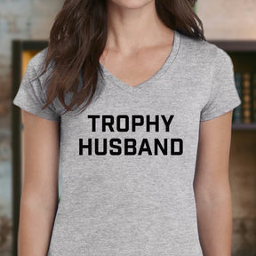 "Trophy Husband" Premium Midweight Ringspun Cotton T-Shirt - Mens/Womens Fits