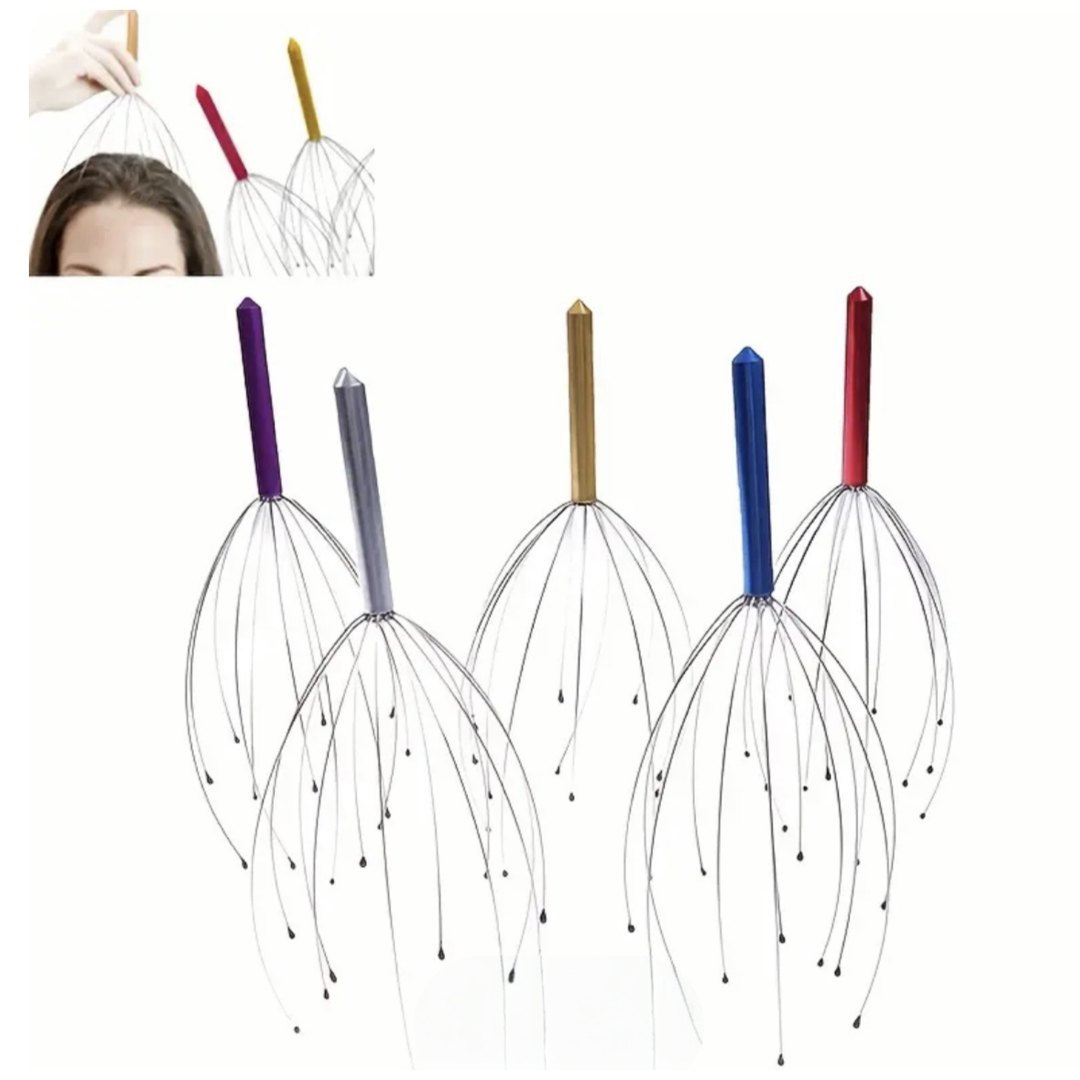 Octopus Scalp Massager Head Scratcher  -  Feels Good!