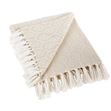 DII 50" x 60" Decorative Throw Blanket With Fringe - Cotton & Acrylic