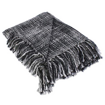 DII 50" x 60" Decorative Throw Blanket With Fringe - Cotton & Acrylic