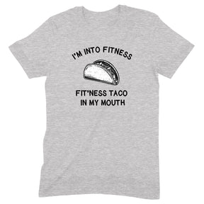 "Into Fitness" Premium Midweight Ringspun Cotton T-Shirt - Mens/Womens Fits