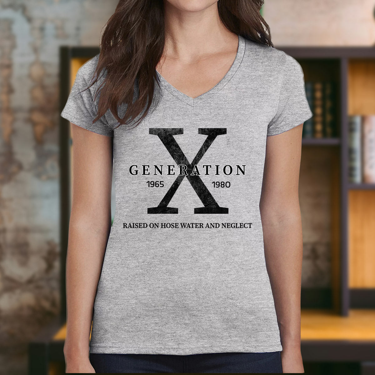 "Generation X" Premium Midweight Ringspun Cotton T-Shirt - Mens/Womens Fits