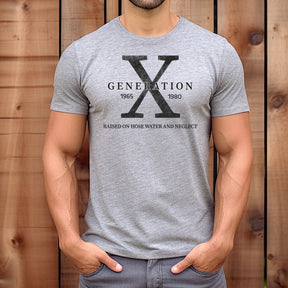 "Generation X" Premium Midweight Ringspun Cotton T-Shirt - Mens/Womens Fits