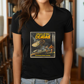 "Return of the Cicadas" Premium Midweight Ringspun Cotton T-Shirt - Mens/Womens Fits