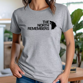 "The North Remembers" Premium Midweight Ringspun Cotton T-Shirt - Mens/Womens Fits