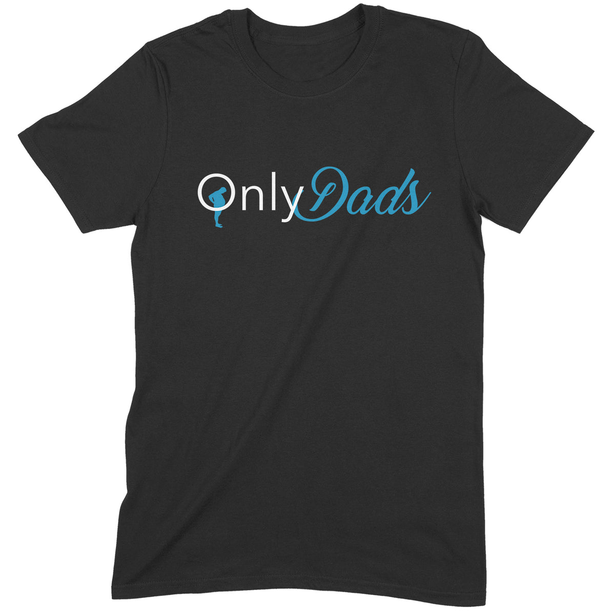 "Only Dads" Premium Midweight Ringspun Cotton T-Shirt - Mens/Womens Fits