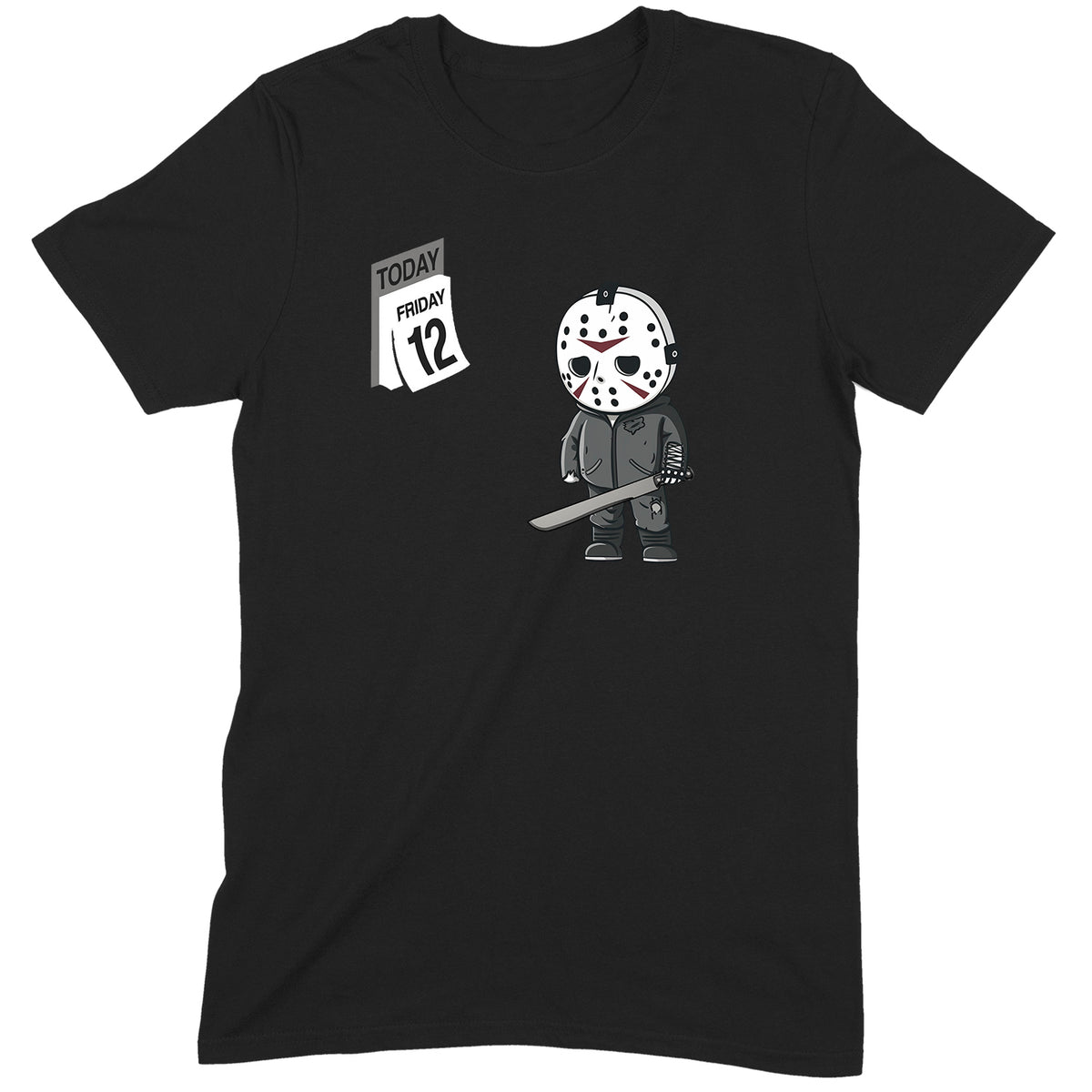 "Friday The 12th" Premium Midweight Ringspun Cotton T-Shirt - Mens/Womens Fits