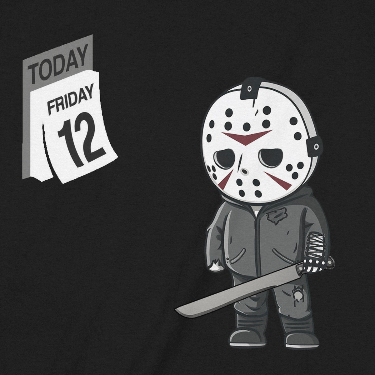 "Friday The 12th" Premium Midweight Ringspun Cotton T-Shirt - Mens/Womens Fits