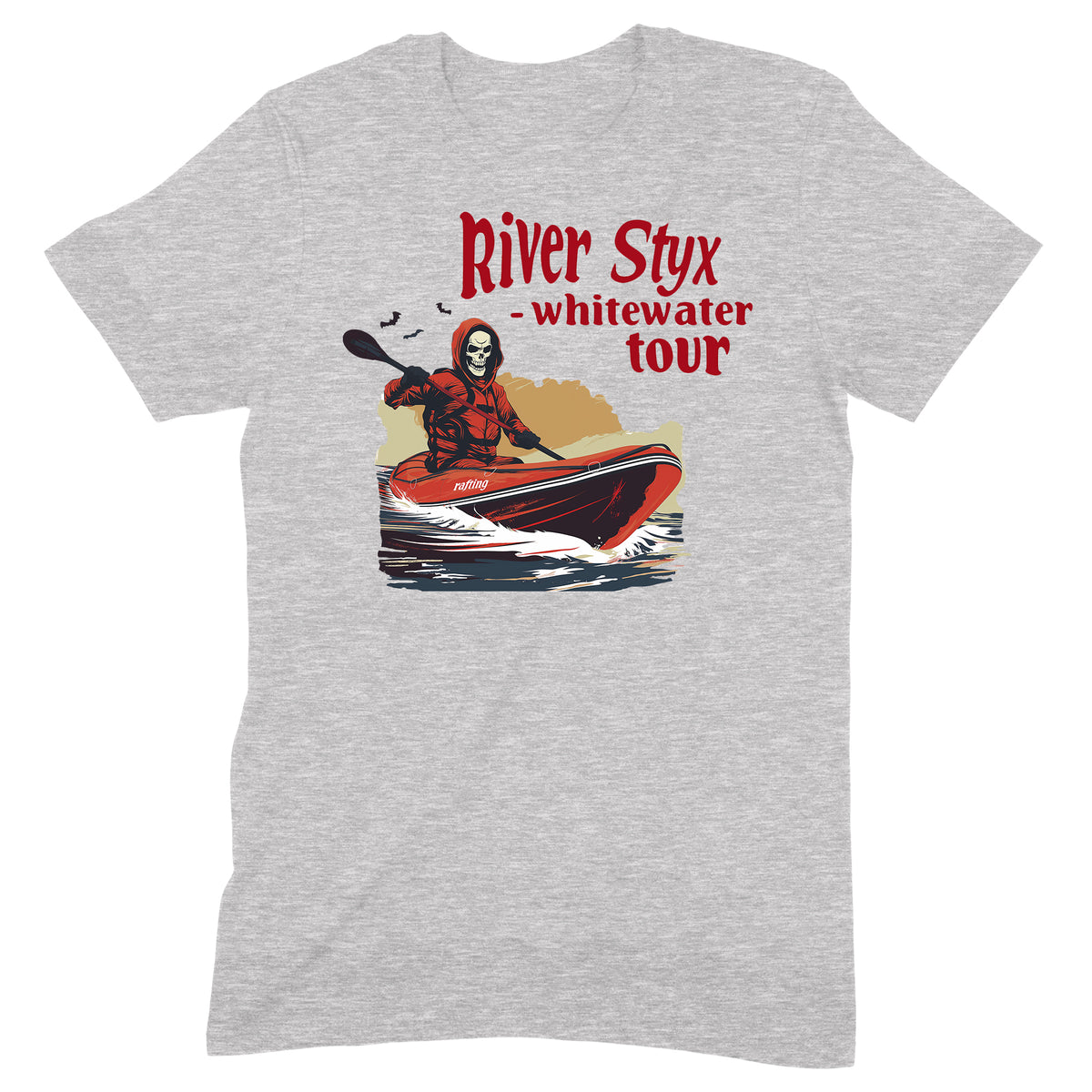 "River Styx Whitewater Tour" Premium Midweight Ringspun Cotton T-Shirt - Mens/Womens Fits