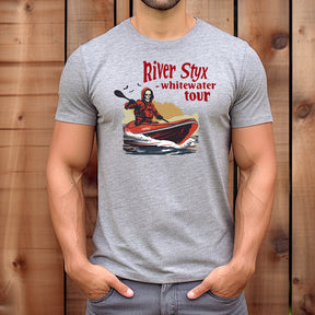 "River Styx Whitewater Tour" Premium Midweight Ringspun Cotton T-Shirt - Mens/Womens Fits