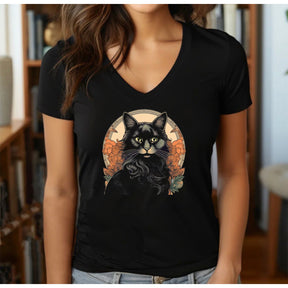 "Black Cat" Premium Midweight Ringspun Cotton T-Shirt - Mens/Womens Fits