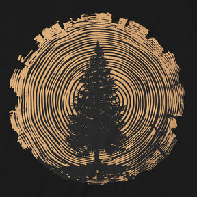 "Tree Rings" Premium Midweight Ringspun Cotton T-Shirt - Mens/Womens Fits