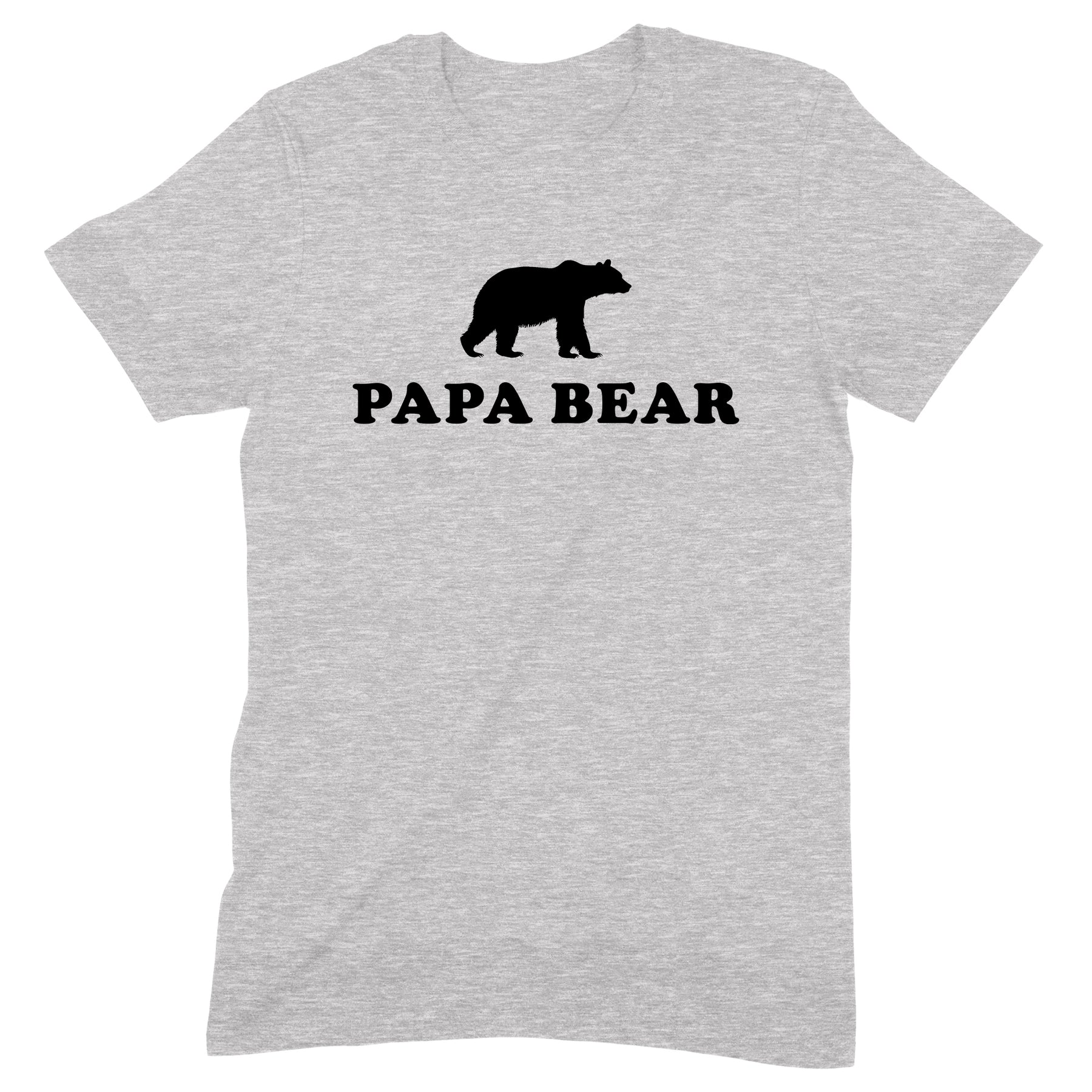 "Papa Bear" Premium Midweight Ringspun Cotton T-Shirt - Mens/Womens Fits