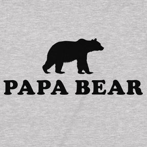 "Papa Bear" Premium Midweight Ringspun Cotton T-Shirt - Mens/Womens Fits