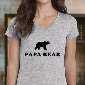 "Papa Bear" Premium Midweight Ringspun Cotton T-Shirt - Mens/Womens Fits