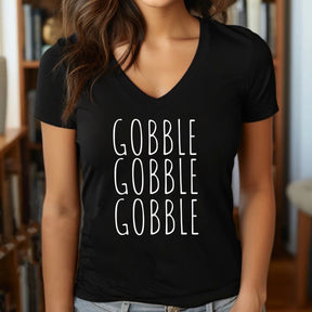 "Gobble Gobble" Premium Midweight Ringspun Cotton T-Shirt - Mens/Womens Fits