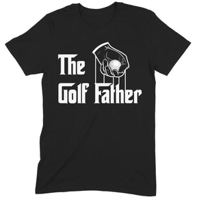 "The Golf Father" Premium Midweight Ringspun Cotton T-Shirt - Mens/Womens Fits