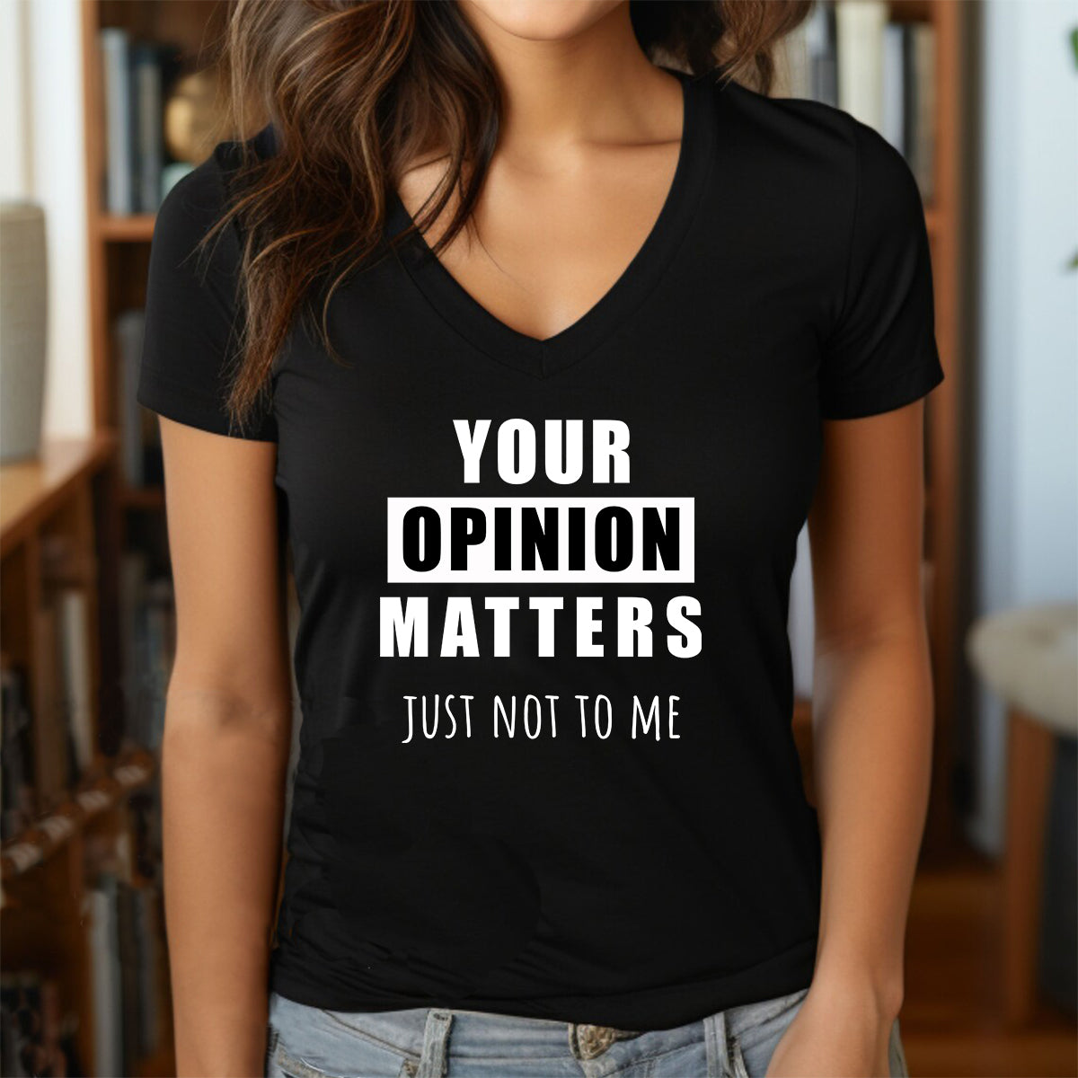 "Your Opinion Matters" Premium Midweight Ringspun Cotton T-Shirt - Mens/Womens Fits