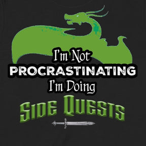 "I'm Not Procrastinating" Premium Midweight Ringspun Cotton T-Shirt - Mens/Womens Fits