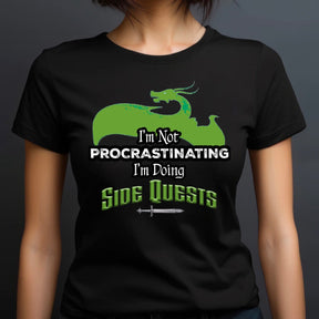 "I'm Not Procrastinating" Premium Midweight Ringspun Cotton T-Shirt - Mens/Womens Fits