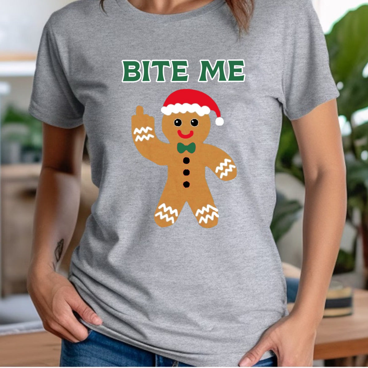 "Bite Me" Premium Midweight Ringspun Cotton T-Shirt - Mens/Womens Fits