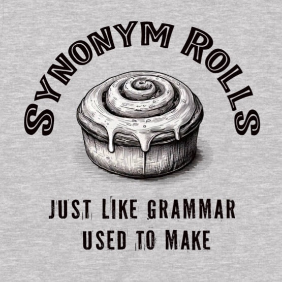 "Synonym Rolls" Premium Midweight Ringspun Cotton T-Shirt - Mens/Womens Fits