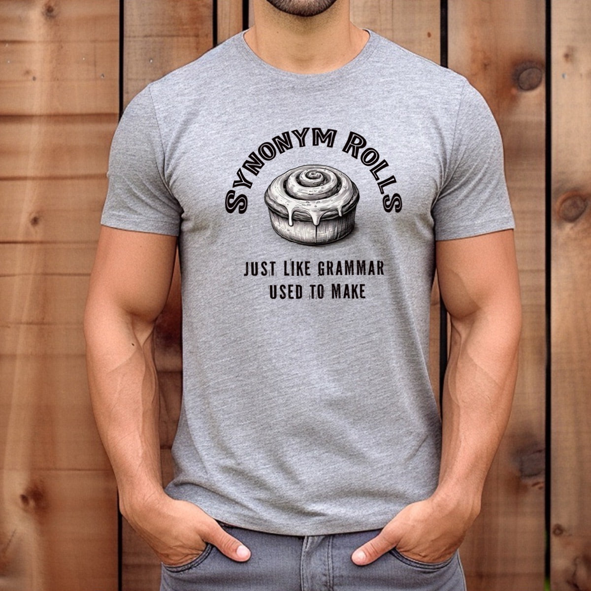 "Synonym Rolls" Premium Midweight Ringspun Cotton T-Shirt - Mens/Womens Fits