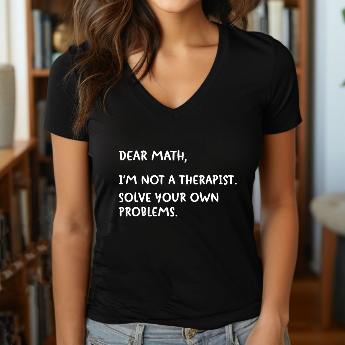 "Dear Math" Premium Midweight Ringspun Cotton T-Shirt - Mens/Womens Fits