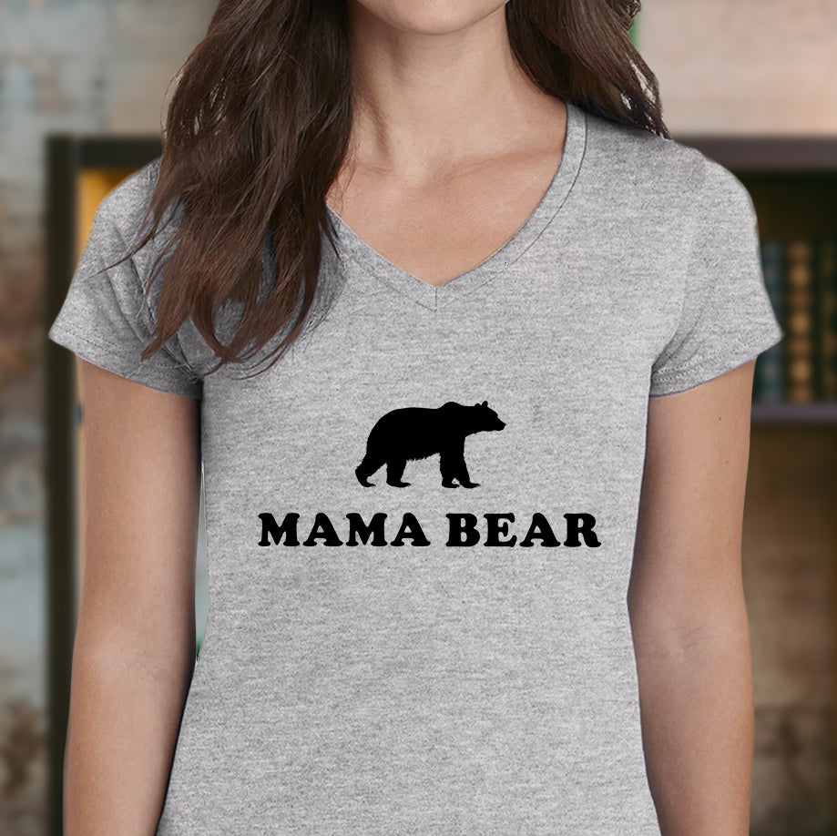 "Mama Bear" Premium Midweight Ringspun Cotton T-Shirt - Mens/Womens Fits