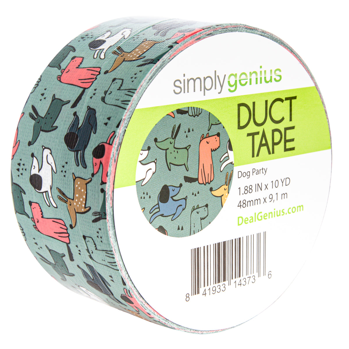 Scotch Duct Tape, Polka Dots, 1.88-Inch by 10-Yard