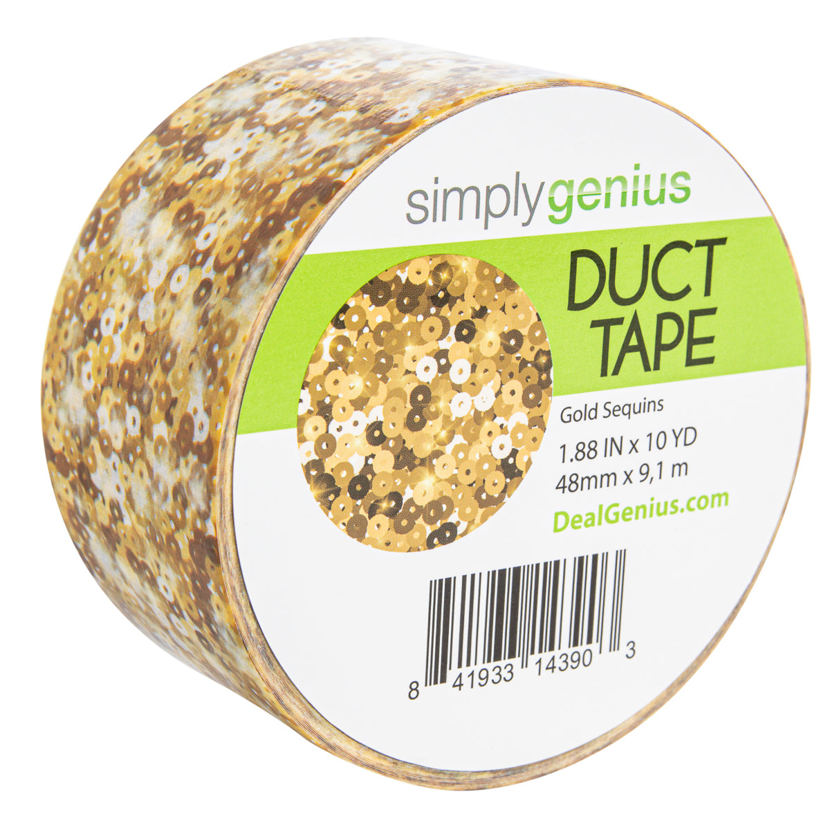 Simply Genius Craft Duct Tape Roll with Colors and Patterns, Tropical  Breeze 