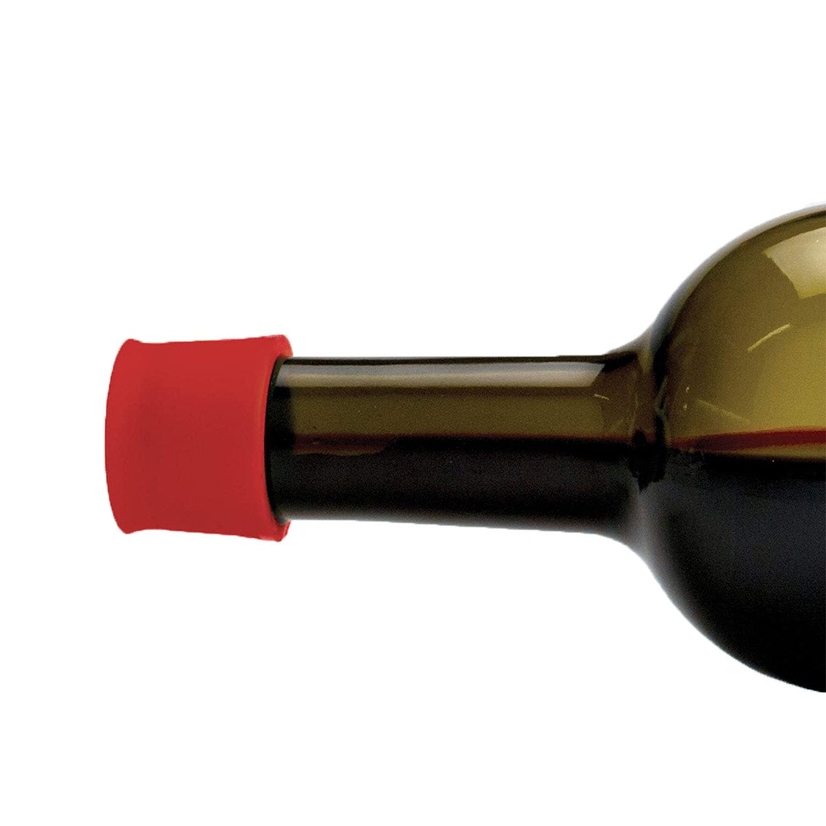 These silicone top hat wine stoppers will keep your wine fresher