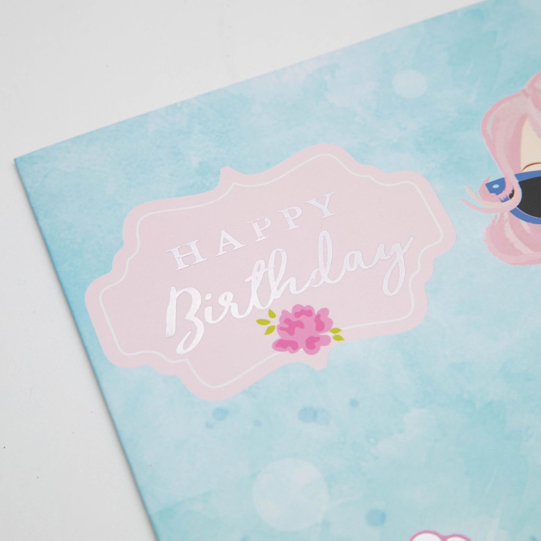 PaperCraft 8 x 12 Extra Large Celebration Card – Mermaid